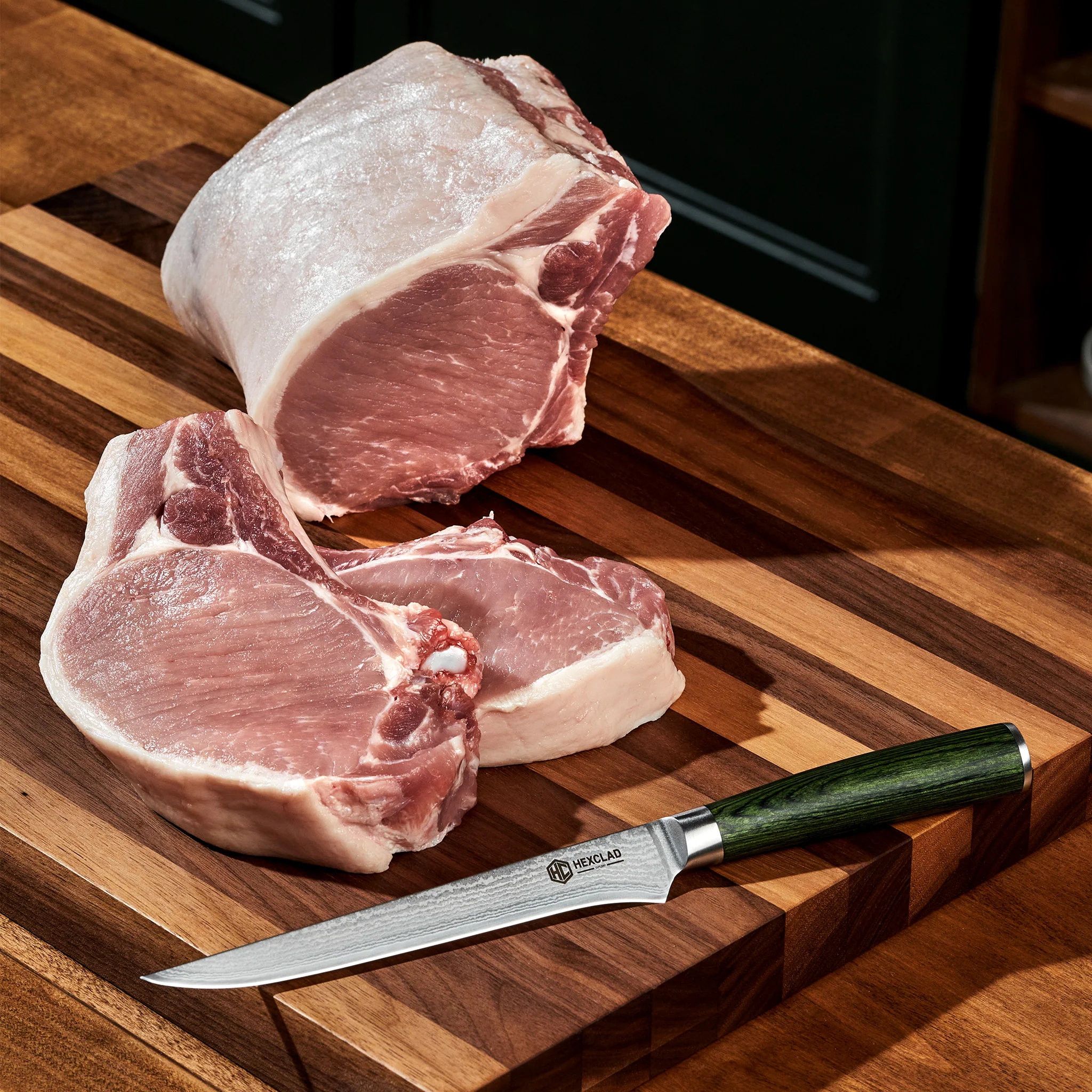 Damascus Steel Boning and Fillet Knife, 6" (15cm) - Image 6