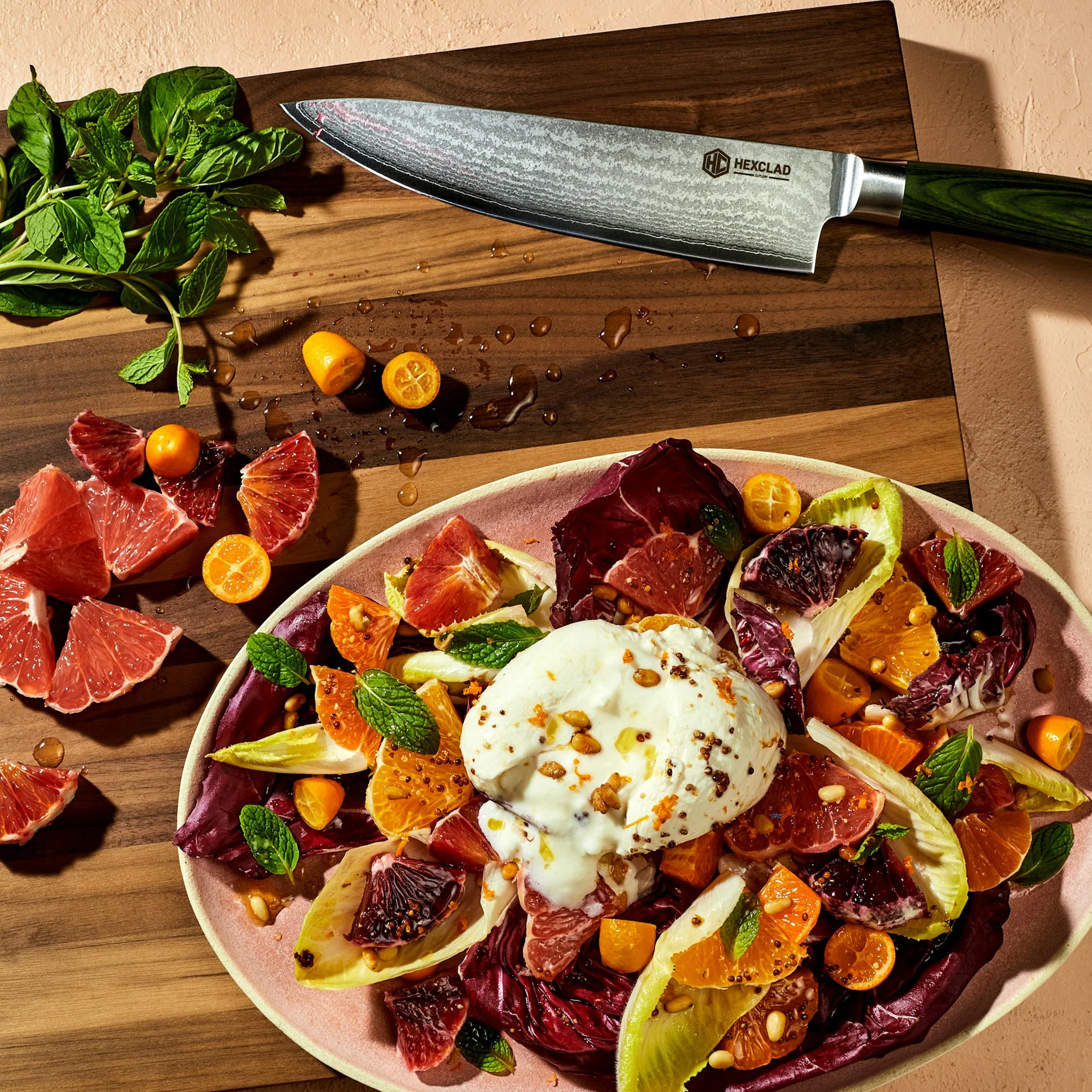 Damascus Steel Chef's Knife, 8" (20cm) - Image 7