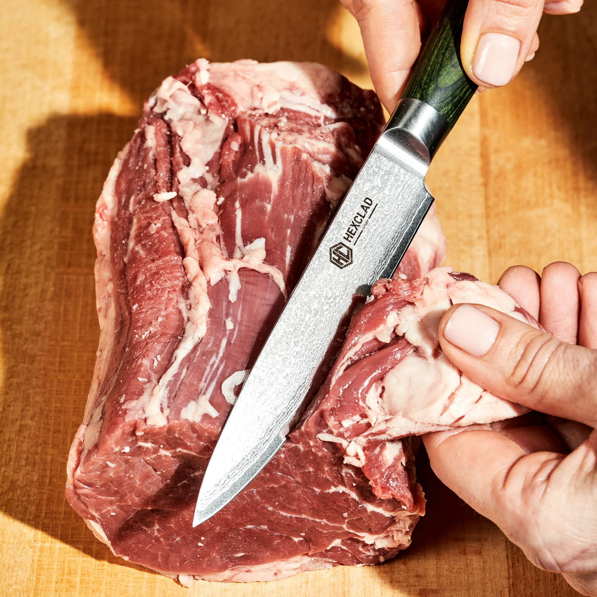 Damascus Steel Utility Knife, 5" (12 cm) - Image 7